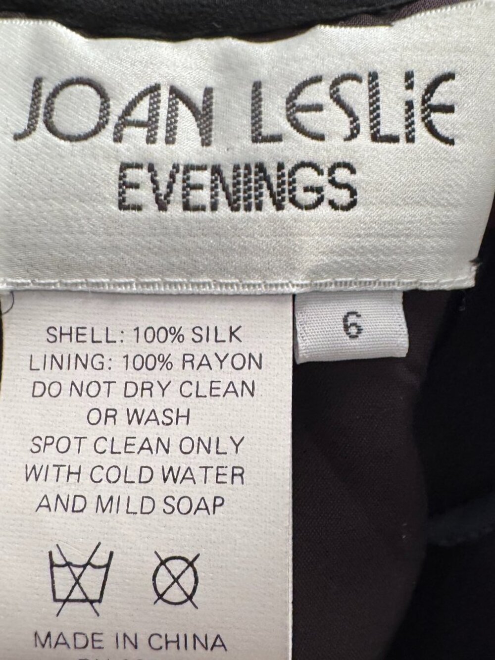 Joan Leslie Sequin Top Black Gold Beaded Evening Blouse VTG Glam NWT - Picture 10 of 11